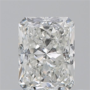 Picture of Natural Diamond 0.70 Carats, Radiant with  Cut, H Color, VVS1 Clarity and Certified by GIA