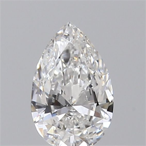 Picture of Natural Diamond 0.29 Carats, Pear with  Cut, E Color, VS2 Clarity and Certified by GIA