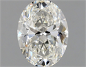 Diamante Natural 0.90 quilates, Ovalado , Color G, claridad VS2 y certificado GIA