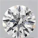 Del inventario de diamantes de laboratorio, 1.05 quilates, Redondo , Color D, claridad VVS2 y certificado IGI