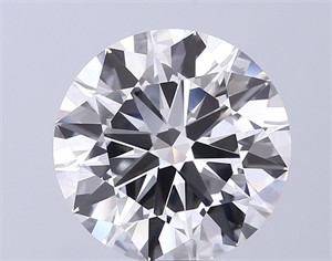 Picture of Lab Grown Diamond 8.18 Carats, Round with Ideal Cut, F Color, VS1 Clarity and Certified by IGI