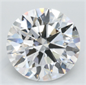 Lab Grown Diamond 4.64 Carats, Round with Excellent Cut, D Color, VVS1 Clarity and Certified by GIA