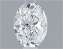 Diamante Natural 0.40 quilates, Ovalado , Color E, claridad VS2 y certificado GIA