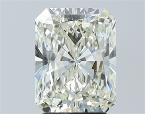 Foto Diamante Natural 3.01 quilates, Radiante , Color K, claridad VS2 y certificado GIA de