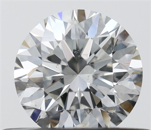Foto Diamante Natural 0.40 quilates, Redondo , Color F, claridad SI1 y certificado IGI de