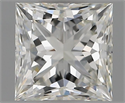 Natural Diamond 1.01 Carats, Princess with  Cut, I Color, VS1 Clarity and Certified by GIA
