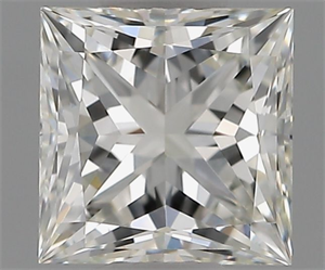 Picture of Natural Diamond 1.01 Carats, Princess with  Cut, I Color, VS1 Clarity and Certified by GIA