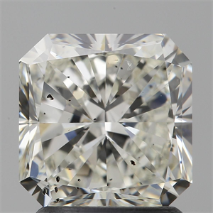 Foto Diamante Natural 2.00 quilates, Radiante , Color J, claridad SI2 y certificado GIA de