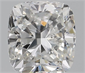 Natural Diamond 1.51 Carats, Cushion with  Cut, E Color, SI1 Clarity and Certified by GIA