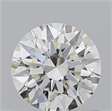 Natural Diamond 0.81 Carats, Round with Excellent Cut, F Color, VS1 Clarity and Certified by GIA