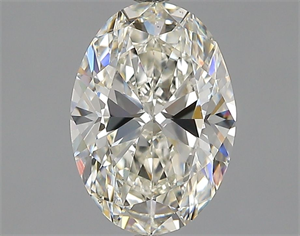 Foto Diamante Natural 2.01 quilates, Ovalado , Color J, claridad SI1 y certificado GIA de