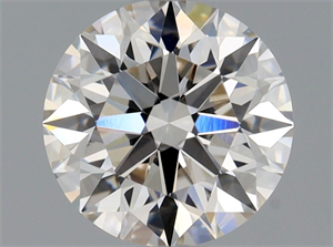 Foto Diamante Natural 0.82 quilates, Redondo , Color I, claridad VVS2 y certificado GIA de