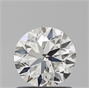 Natural Diamond 0.90 Carats, Round with Very Good Cut, I Color, VS2 Clarity and Certified by IGI