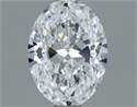 Diamante Natural 0.80 quilates, Ovalado , Color D, claridad VVS2 y certificado GIA
