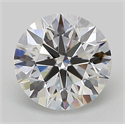 Del inventario de diamantes de laboratorio, 2.01 quilates, Redondo , Color E, claridad VVS2 y certificado IGI