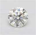 Natural Diamond 0.70 Carats, Round with Very Good Cut, I Color, I1 Clarity and Certified by GIA