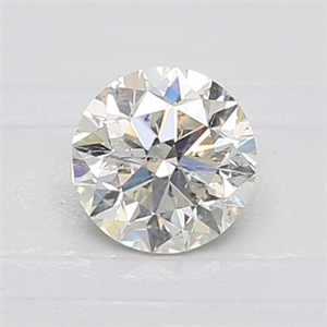 Picture of Natural Diamond 0.70 Carats, Round with Very Good Cut, I Color, I1 Clarity and Certified by GIA