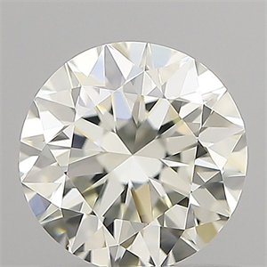 Picture of Natural Diamond 0.70 Carats, Round with Very Good Cut, J Color, VVS1 Clarity and Certified by IGI