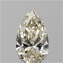 Diamante Natural 0.73 quilates, De pera , Color L, claridad VVS1 y certificado GIA