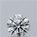 Natural Diamond 0.70 Carats, Round with Excellent Cut, G Color, VS2 Clarity and Certified by GIA