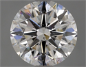 Diamante Natural 1.52 quilates, Redondo , Color D, claridad SI1 y certificado HRD