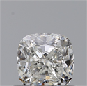 Diamante Natural 0.55 quilates, Del cojín , Color H, claridad IF y certificado GIA