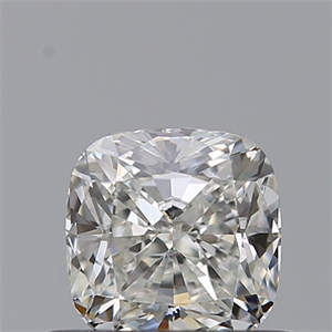 Foto Diamante Natural 0.55 quilates, Del cojín , Color H, claridad IF y certificado GIA de