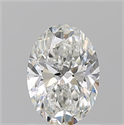 Diamante Natural 1.01 quilates, Ovalado , Color G, claridad SI1 y certificado GIA