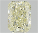 Diamante Natural 0.51 quilates, Radiante , Color N, claridad VVS2 y certificado GIA