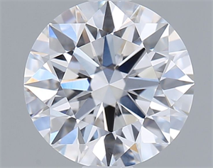 Picture of Lab Grown Diamond 1.05 Carats, Round with Ideal Cut, E Color, VVS2 Clarity and Certified by IGI