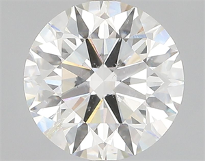 Picture of Natural Diamond 2.07 Carats, Round with Excellent Cut, I Color, SI2 Clarity and Certified by GIA