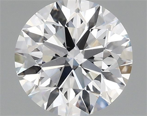 Picture of Lab Grown Diamond 1.04 Carats, Round with Excellent Cut, D Color, VS2 Clarity and Certified by IGI