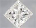 Natural Diamond 0.80 Carats, Princess with  Cut, G Color, VVS1 Clarity and Certified by GIA