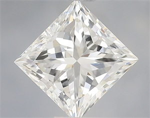 Picture of Natural Diamond 0.80 Carats, Princess with  Cut, G Color, VVS1 Clarity and Certified by GIA