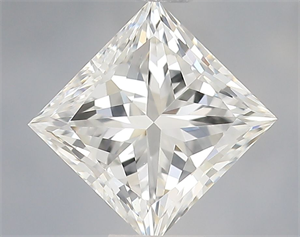Picture of Natural Diamond 0.80 Carats, Princess with  Cut, G Color, VVS1 Clarity and Certified by GIA