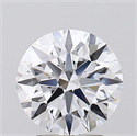 Del inventario de diamantes de laboratorio, 3.09 quilates, Redondo , Color F, claridad IF y certificado GIA