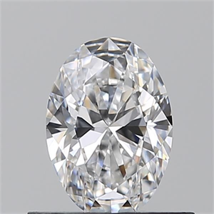 Picture of Natural Diamond 0.52 Carats, Oval with  Cut, D Color, VS1 Clarity and Certified by GIA