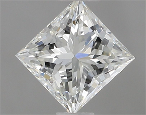 Foto Diamante Natural 0.91 quilates, Princesa , Color H, claridad VS2 y certificado IGI de