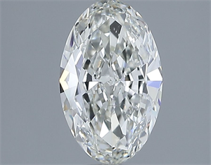 Picture of Natural Diamond 1.00 Carats, Oval with  Cut, I Color, VS2 Clarity and Certified by IGI