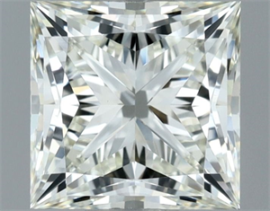 Picture of Natural Diamond 1.03 Carats, Princess with  Cut, I Color, VVS2 Clarity and Certified by IGI