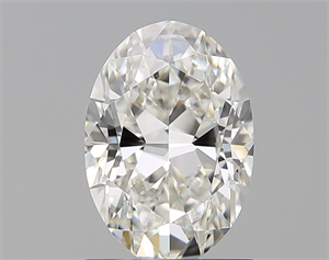 Picture of Natural Diamond 1.22 Carats, Oval with  Cut, I Color, VVS2 Clarity and Certified by GIA