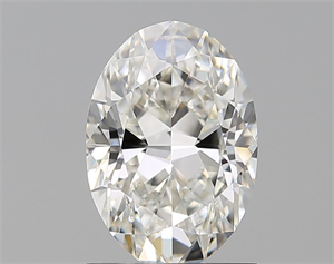 Picture of Natural Diamond 1.22 Carats, Oval with  Cut, I Color, VVS2 Clarity and Certified by GIA
