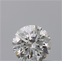 Natural Diamond 0.42 Carats, Round with Excellent Cut, E Color, SI1 Clarity and Certified by IGI