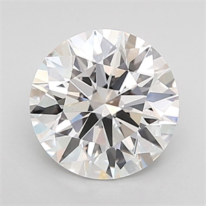 Picture of Lab Grown Diamond 1.52 Carats, Round with Ideal Cut, E Color, VVS2 Clarity and Certified by IGI