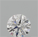 Diamante Natural 0.62 quilates, Redondo , Color D, claridad VVS2 y certificado GIA