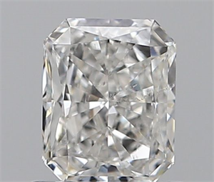 Picture of Natural Diamond 0.90 Carats, Radiant with  Cut, G Color, SI1 Clarity and Certified by GIA