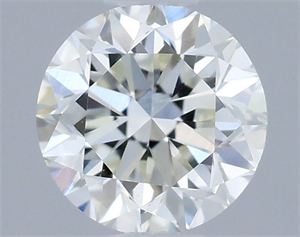 Picture of Natural Diamond 0.49 Carats, Round with Very Good Cut, H Color, VVS2 Clarity and Certified by IGI