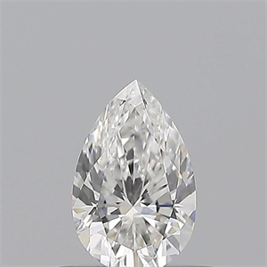 Picture of Natural Diamond 0.50 Carats, Pear with  Cut, F Color, VS2 Clarity and Certified by GIA