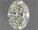 Diamante Natural 1.70 quilates, Ovalado , Color K, claridad SI1 y certificado IGI