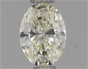Natural Diamond 0.41 Carats, Oval with  Cut, I Color, SI2 Clarity and Certified by IGI